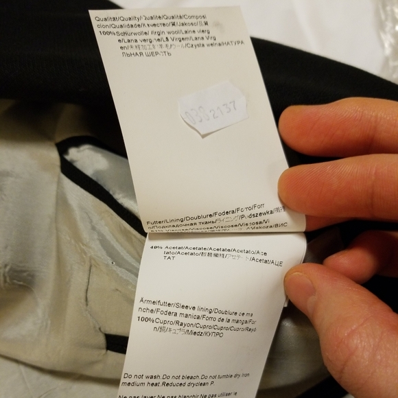 Hugo Boss Men's Jewel Basic Blazer Black Size 38R - Picture 7 of 8